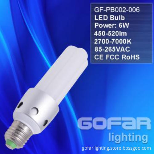 LED Corn Lamp E27 CE,RoHS,FCC Unique Item 6w